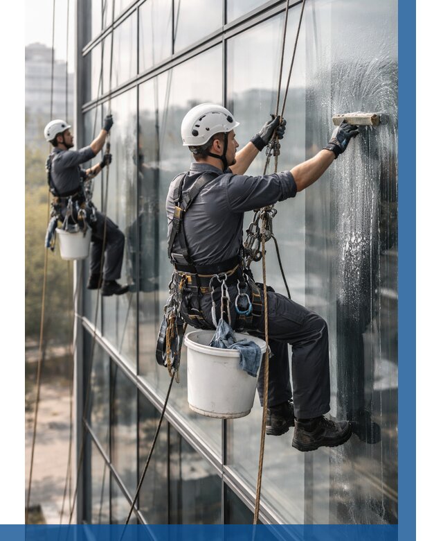 Мойка сплошного остекления в Чернушке, заказать от 305 р.| ВЫСОТНИК-Чрш