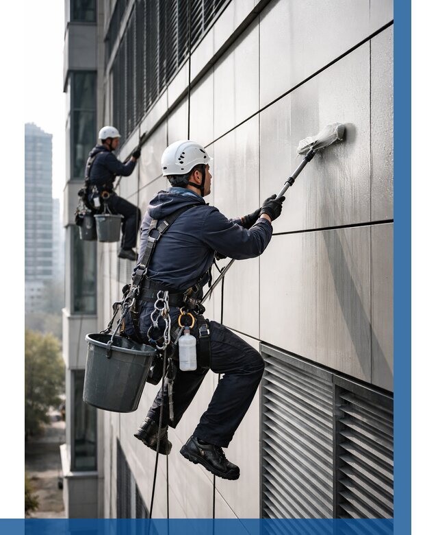 Мойка вентилируемого фасада в Чернушке от 254 р. | ВЫСОТНИК-Чрш