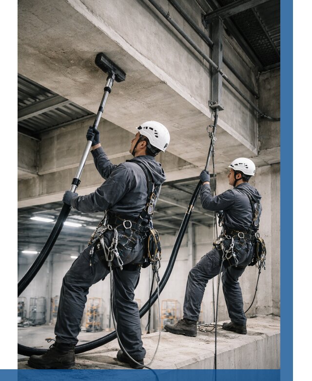 Обеспыливание потолочных конструкций в Чернушке от 254 р. |ВЫСОТНИК-Чрш