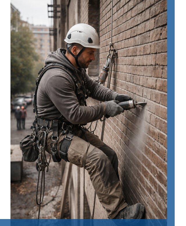 Расшивка кирпичных швов в Чернушке от 609 р. | ВЫСОТНИК-Чрш