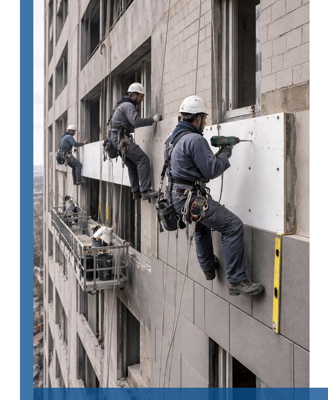 Монтаж фасадных термопанелей высокого качества в Чернушке