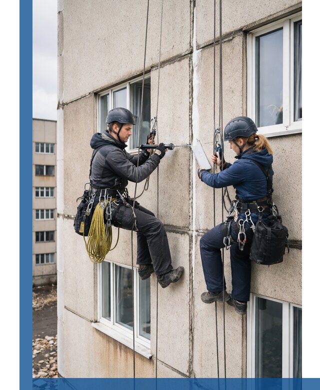 Герметизация межпанельных швов тёплым швом в Чернушке