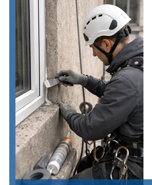 Герметизация монтажных швов окон в Чернушке с гарантией качества