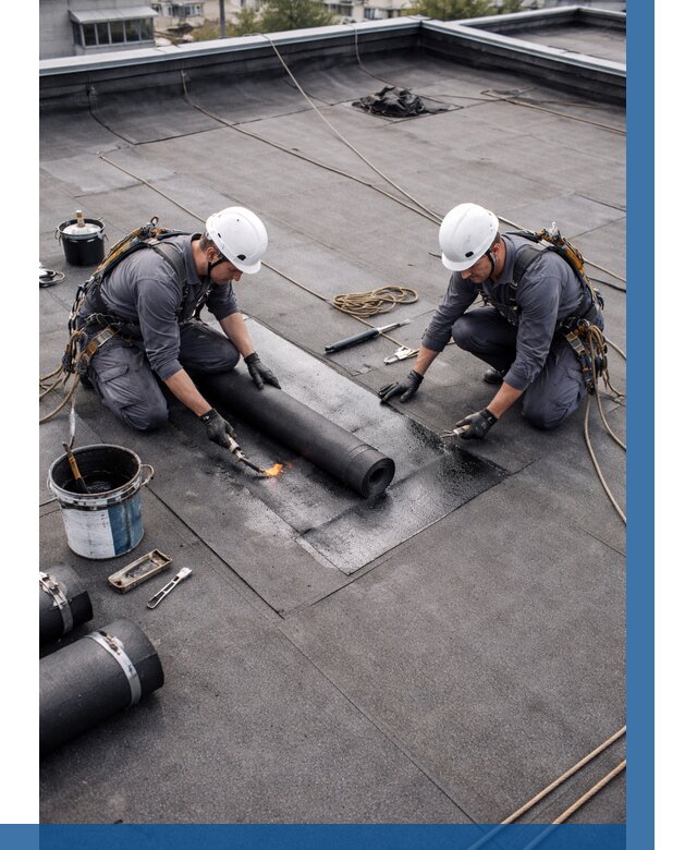 Ремонт мягкой кровли под ключ в Чернушке от 711 р. | ВЫСОТНИК-Чрш