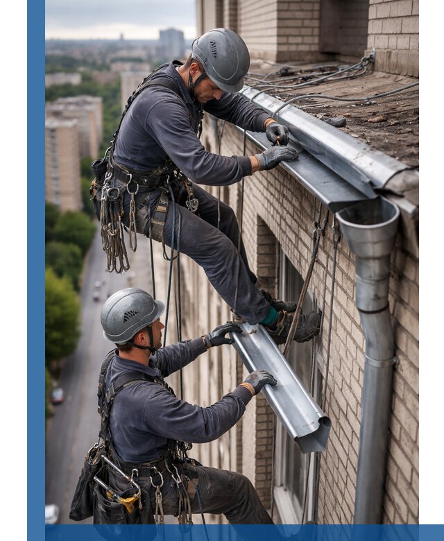 Ремонт водосточных желобов в Чернушке, быстро и качественно