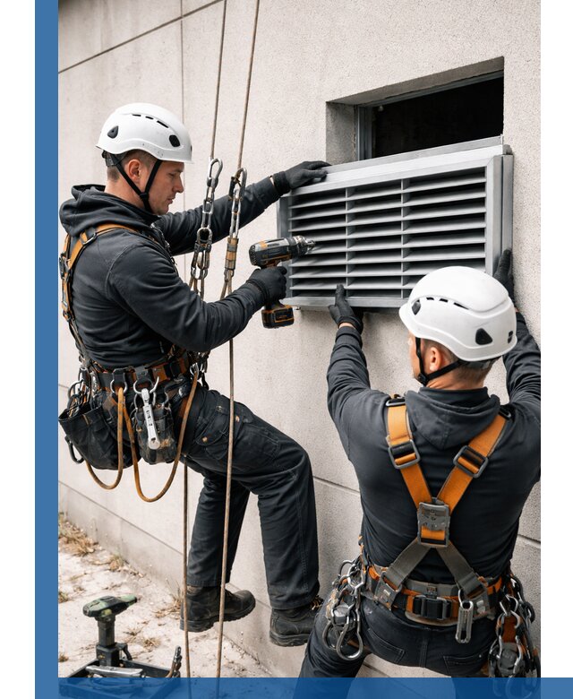 Монтаж вентиляционных решеток в Чернушке профессиональный сервис