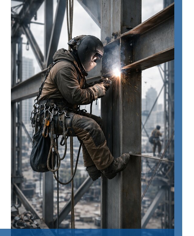 Высотные сварочные работы в Чернушке от 3555 р. | ВЫСОТНИК-Чрш