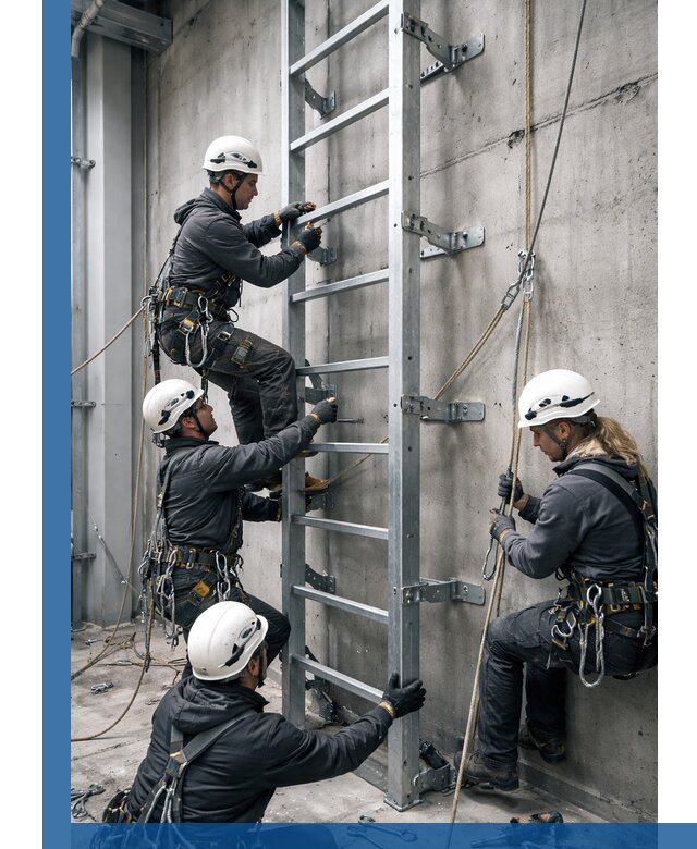Монтаж металлических лестниц в Чернушке под ключ со гарантией