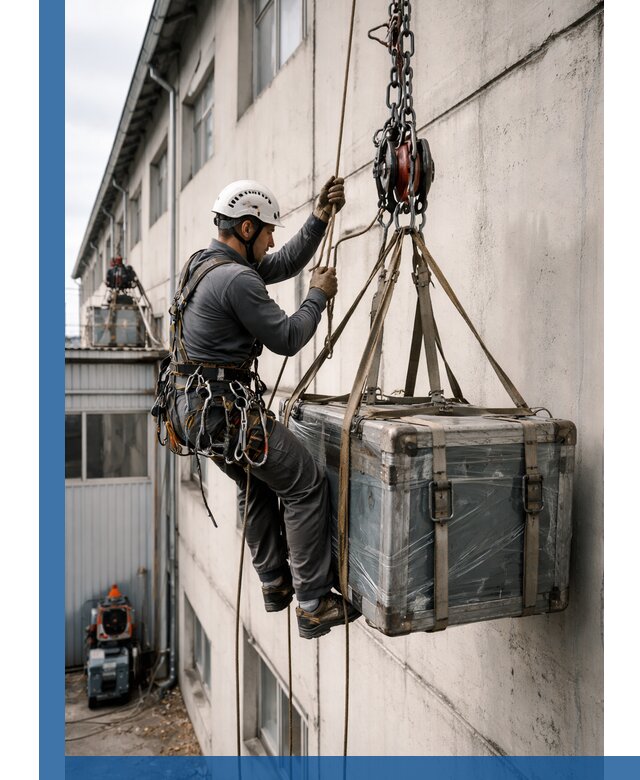 Подъем грузов на высоту в Чернушке для промышленных объектов