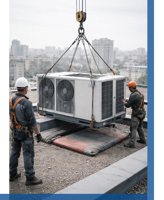 Подъем груза на крышу в Чернушке от 5078 р. | ВЫСОТНИК-Чрш заказать