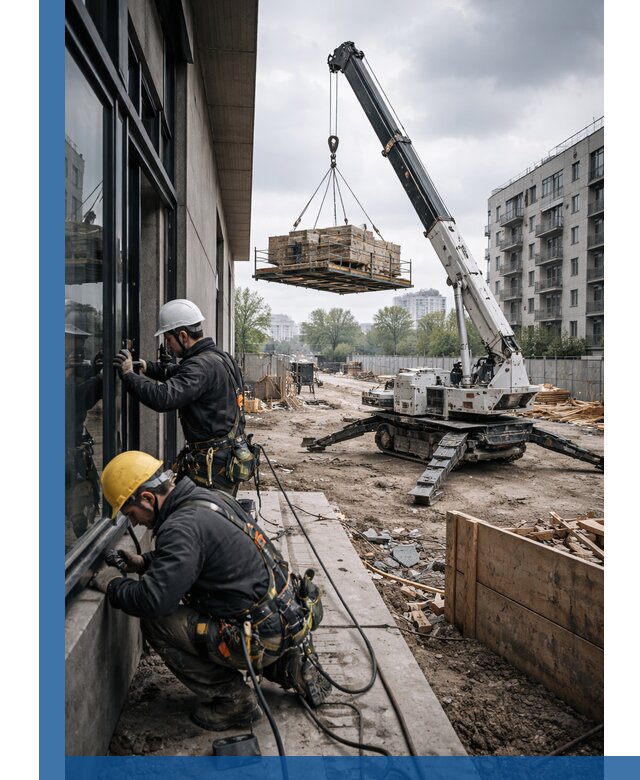 Аренда крана Пионер в Чернушке для строительных работ