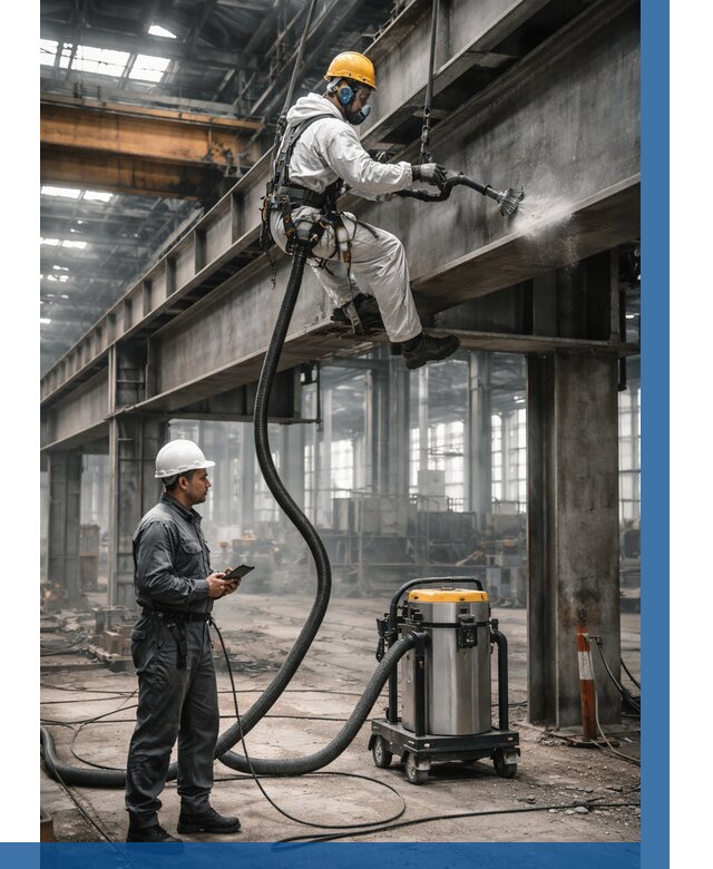 Обеспыливание конструкций в цехе в Чернушке от 4266 р. | ВЫСОТНИК-Чрш