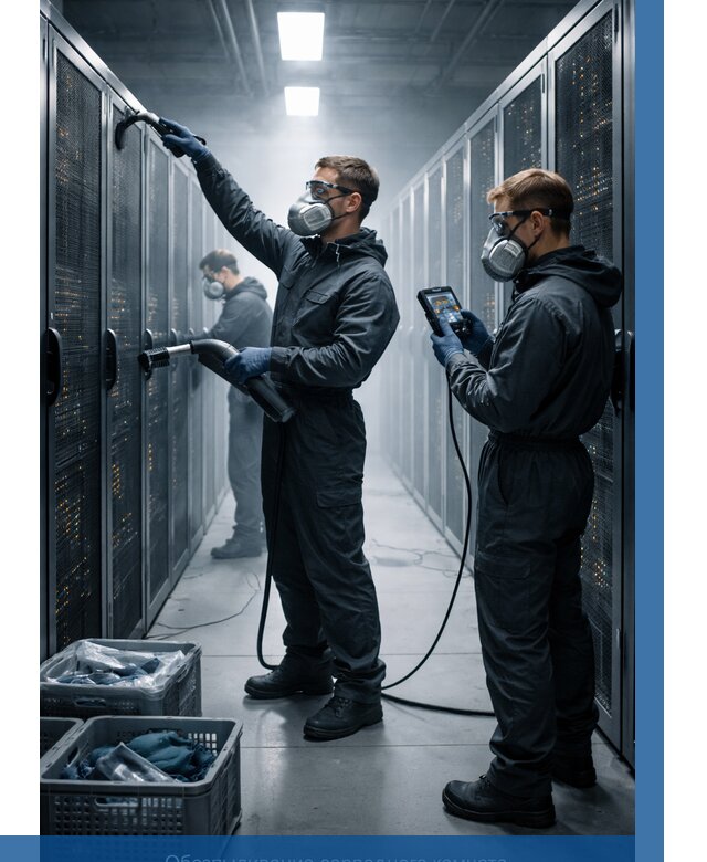Обеспыливание серверной комнаты в Чернушке от 4570 р. | ВЫСОТНИК-Чрш
