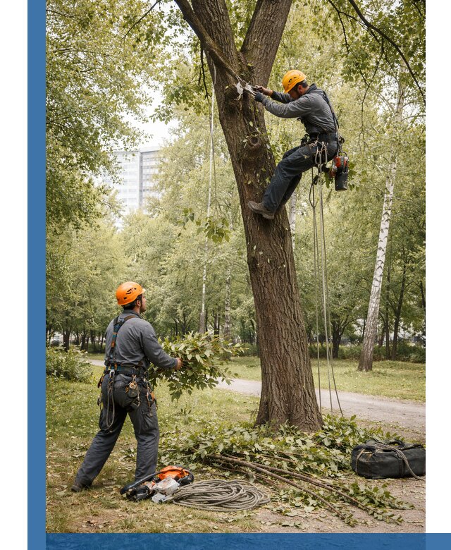 Санитарная обрезка деревьев в Чернушке, профессионально и безопасно