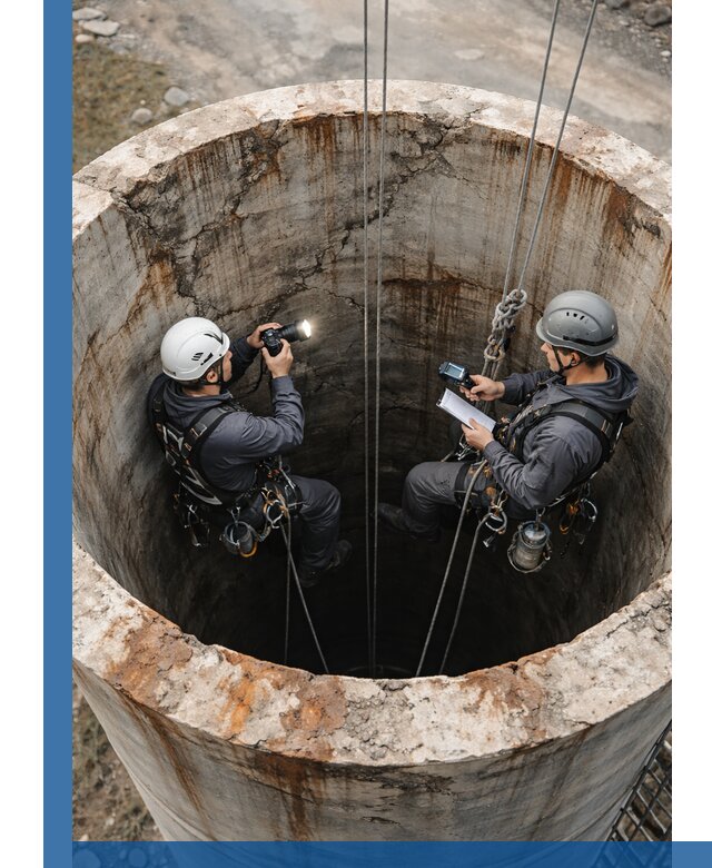 Обследование дымовой трубы: диагностика и оценка состояния в Чернушке